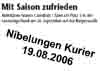 Nibelungen Kurier 19-08-2006